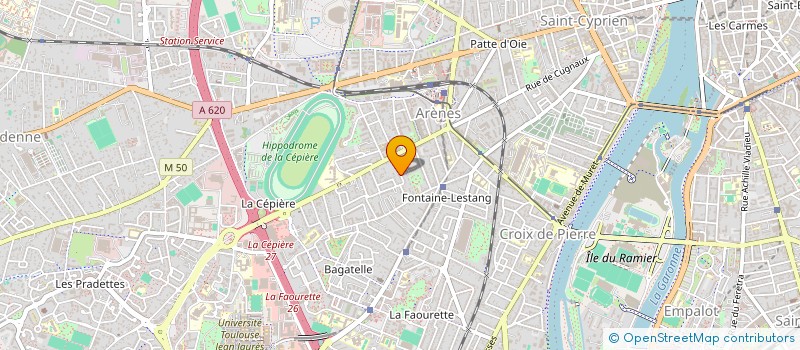 localisation de l'entreprise MADAME GHISLAINE MENZIE à TOULOUSE