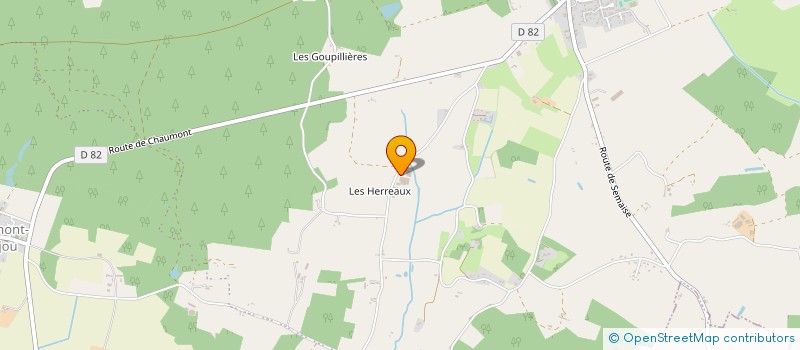 localisation de l'entreprise MADAME GHISLAINE MERCIER à JARZE VILLAGES