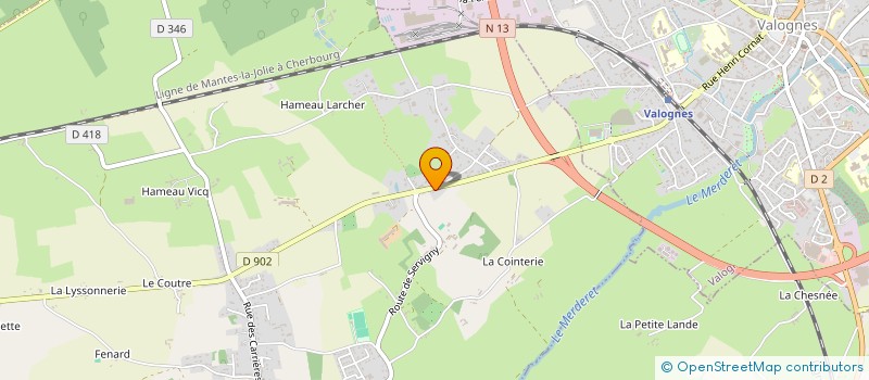 localisation de l'entreprise MADAME GHISLAINE MILLET  YVETOT-BOCAGE