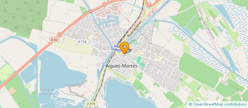localisation de l'entreprise MADAME GHISLAINE MULLER à AIGUES-MORTES