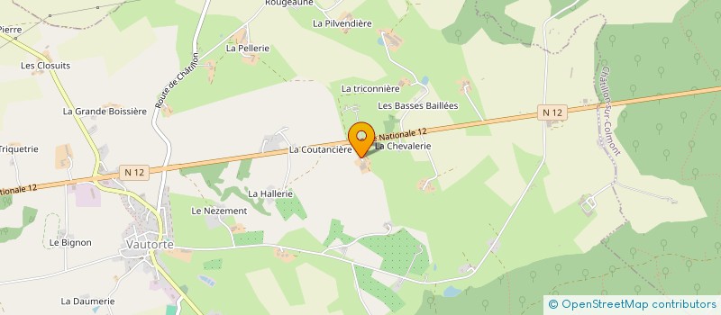 localisation de l'entreprise MADAME GHISLAINE NEZAN à VAUTORTE