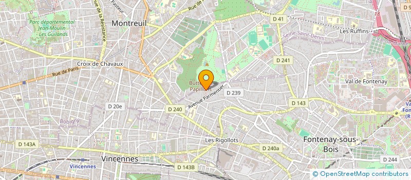 localisation de l'entreprise MADAME GHISLAINE NICOU à FONTENAY SOUS BOIS