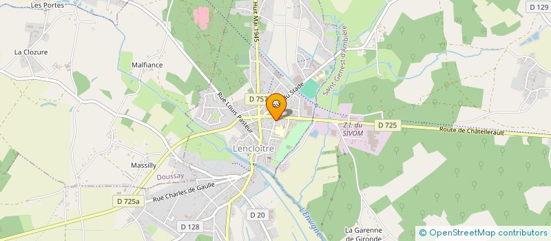 localisation de l'entreprise MADAME GHISLAINE OBADIA  LENCLOITRE