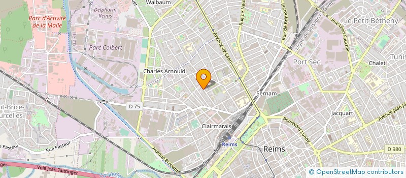 localisation de l'entreprise MADAME GHISLAINE ORDAN à REIMS