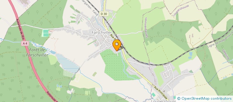 localisation de l'entreprise MADAME GHISLAINE PENERAT  FARSCHVILLER