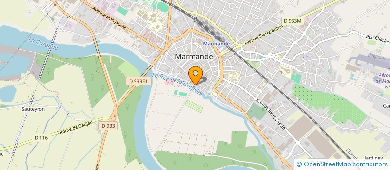 localisation de l'entreprise MADAME GHISLAINE PERUCH  MARMANDE