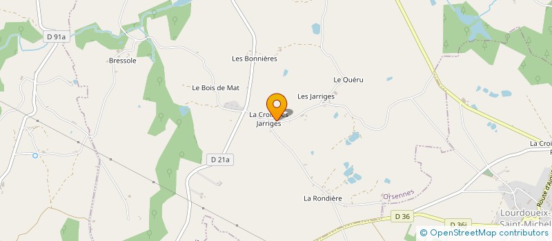 localisation de l'entreprise MADAME GHISLAINE PETOIN à ORSENNES