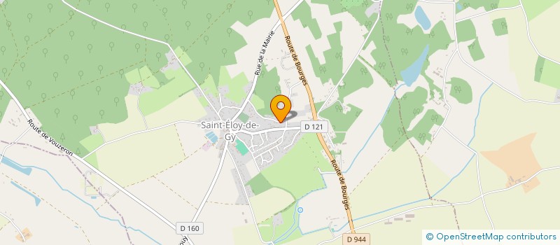 localisation de l'entreprise MADAME GHISLAINE PLOQUIN  SAINT-ELOY-DE-GY