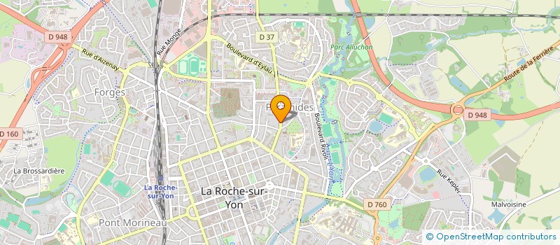 localisation de l'entreprise MADAME GHISLAINE PORTAUD  DOMPIERRE-SUR-YON