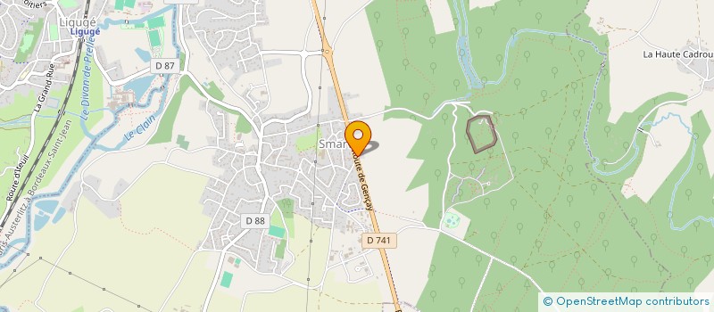 localisation de l'entreprise MADAME GHISLAINE PRE  SMARVES