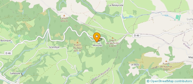localisation de l'entreprise MADAME GHISLAINE RENARD à CONQUES-EN-ROUERGUE