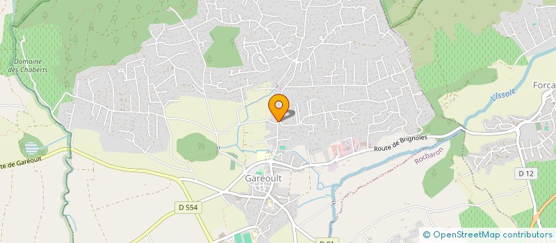 localisation de l'entreprise MADAME GHISLAINE RONDA  GAREOULT