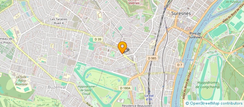 localisation de l'entreprise MADAME GHISLAINE ROUCHER à SURESNES