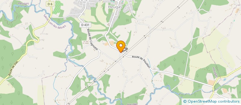 localisation de l'entreprise MADAME GHISLAINE SEGUI  HEUGAS