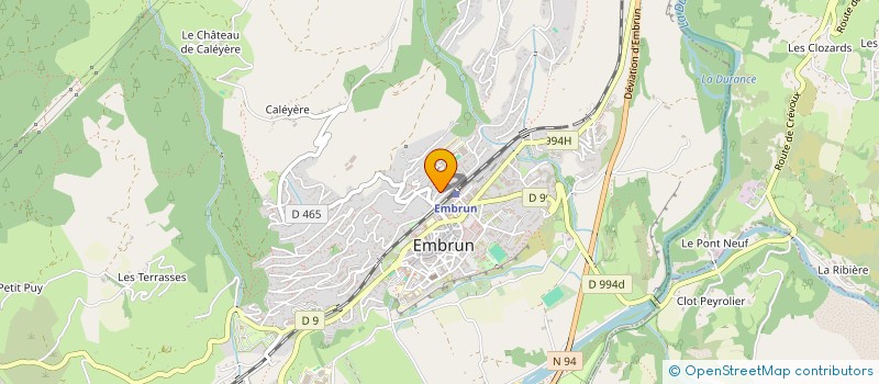 localisation de l'entreprise MADAME GHISLAINE SIGNORET  CROTS