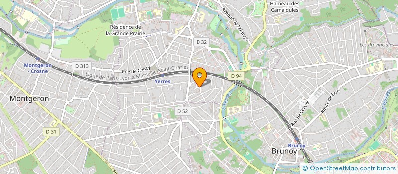 localisation de l'entreprise MADAME GHISLAINE SISOIX  YERRES