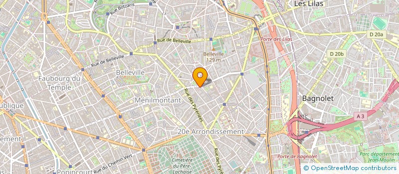 localisation de l'entreprise MADAME GHISLAINE TAMISIER  PARIS