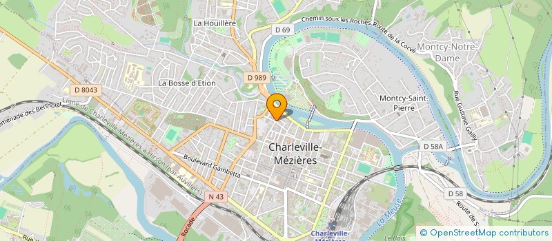localisation de l'entreprise MADAME GHISLAINE TARDIF à CHARLEVILLE-MEZIERES