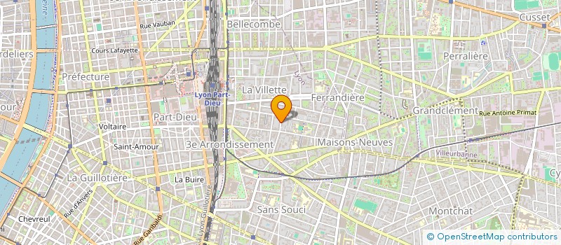 localisation de l'entreprise MADAME GHISLAINE TINTELIN à LYON