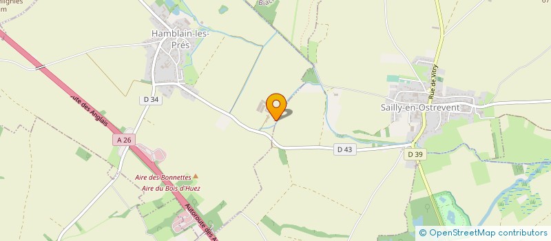 localisation de l'entreprise MADAME GHISLAINE TRANNIN  HAMBLAIN-LES-PRES