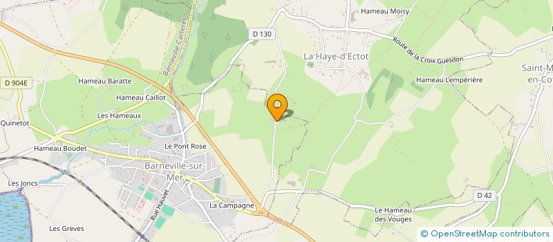 localisation de l'entreprise MADAME GHISLAINE VERNAUJOUX  BAUBIGNY