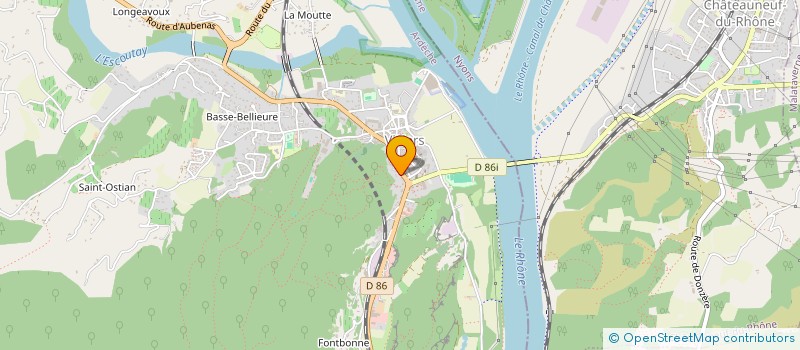 localisation de l'entreprise MADAME GHISLAINE VINCENT  MEYSSE