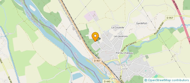 localisation de l'entreprise MADAME GHISLAINE WEYKMANS à NEUVY-SUR-LOIRE