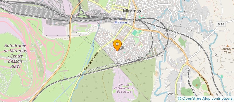 localisation de l'entreprise MADAME GHISLAINE ZANELLA à MIRAMAS