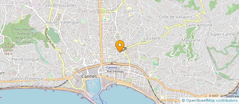 localisation de l'entreprise MADAME GHITA BENCHEKROUN  CANNES
