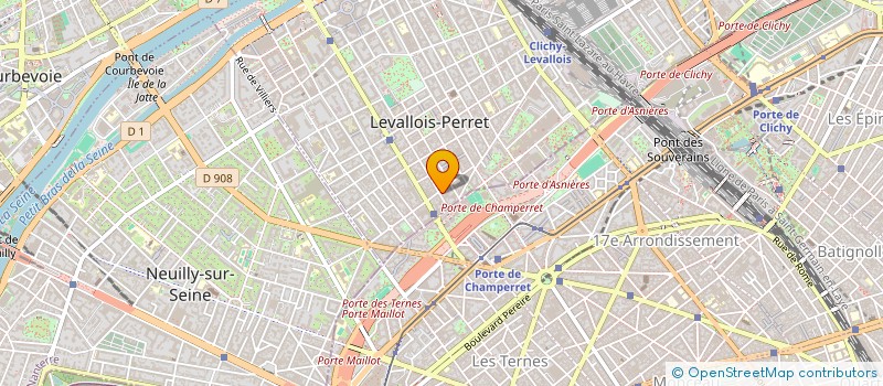 localisation de l'entreprise MADAME GHITA BERRADA à LEVALLOIS-PERRET