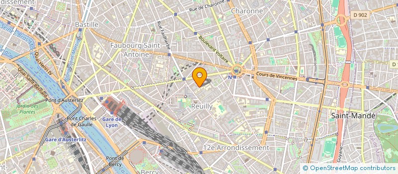 localisation de l'entreprise MADAME GHITA SQALLI à PARIS
