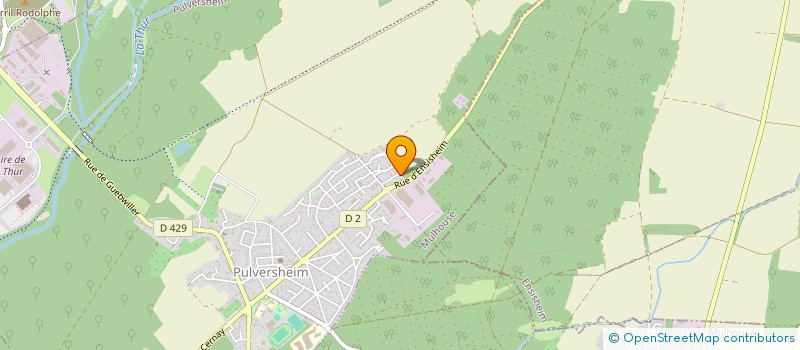 localisation de l'entreprise MADAME GHIZLAINE BATOUTA  PULVERSHEIM