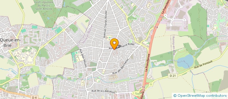 localisation de l'entreprise MADAME GHIZLAINE SAKAB à PONTAULT-COMBAULT