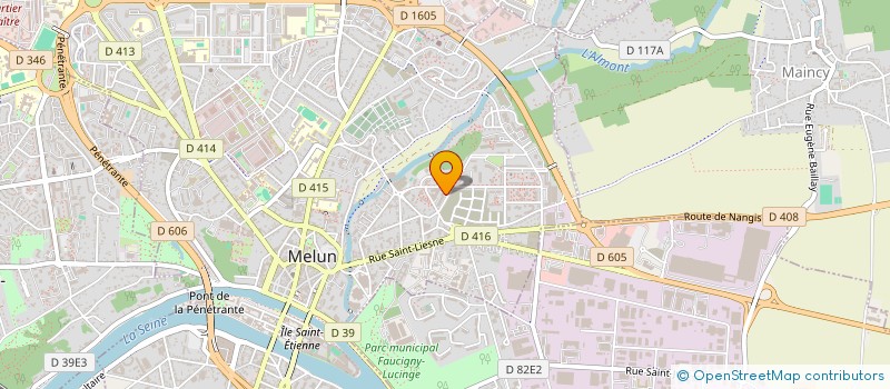 localisation de l'entreprise MADAME GHIZLANE BOUIFRADEN à MELUN