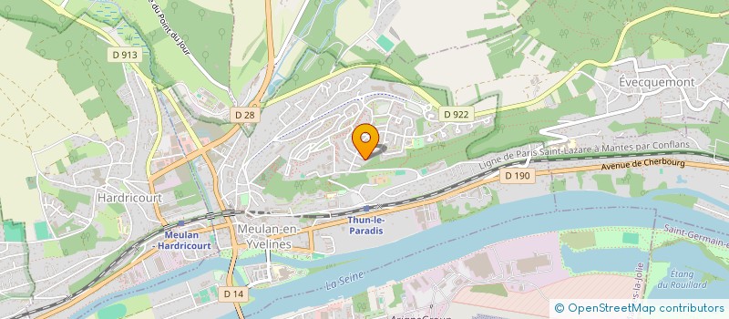 localisation de l'entreprise MADAME GHIZLANE EL IDRISSI  MEULAN-EN-YVELINES