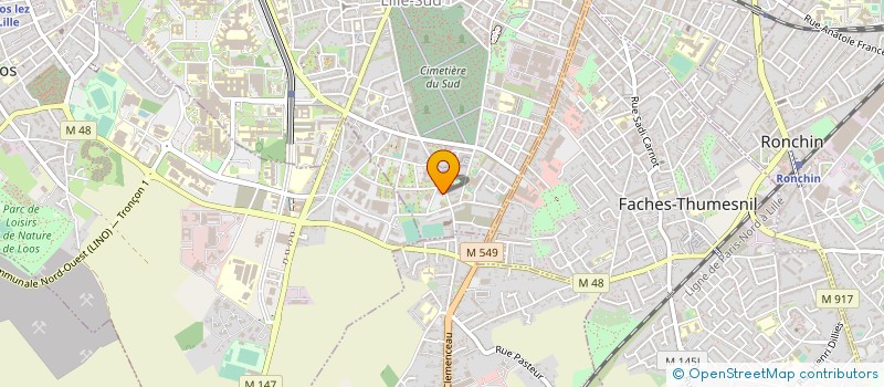 localisation de l'entreprise MADAME GHIZLANE EL KHARBAOUI à LILLE
