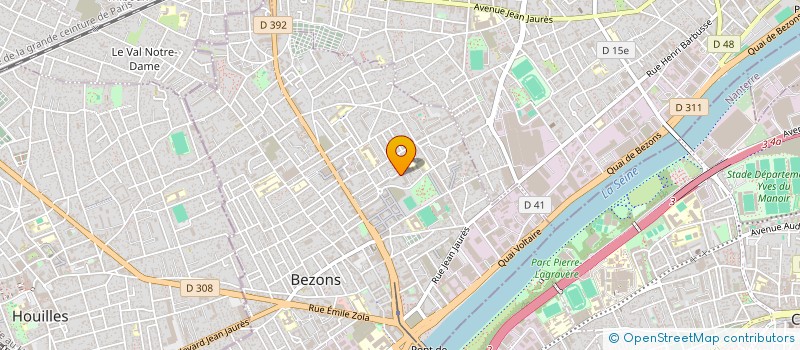 localisation de l'entreprise MADAME GHIZLANE HAKKI à BEZONS