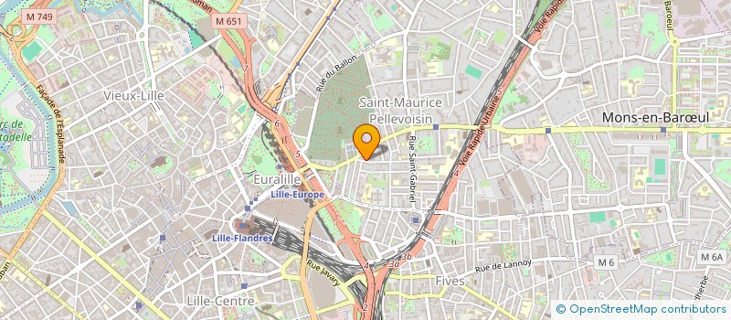 localisation de l'entreprise MADAME GHIZLANE HARCHNI  LILLE