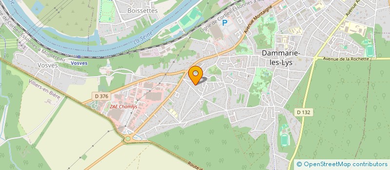 localisation de l'entreprise MADAME GHIZLANE LAHSSINI à DAMMARIE-LES-LYS