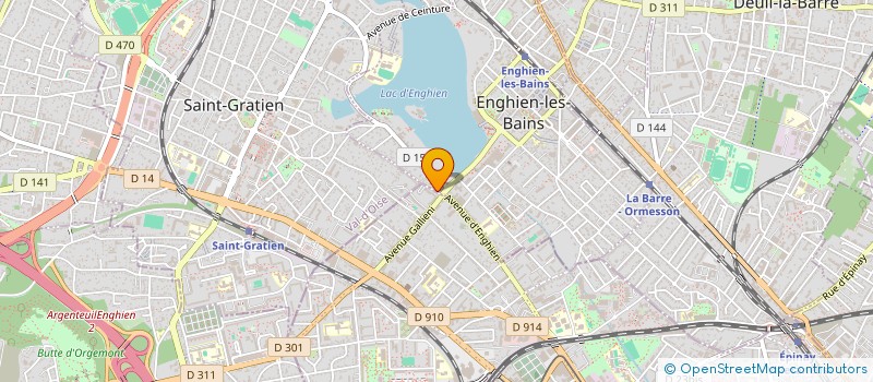 localisation de l'entreprise MADAME GHIZLANE OUAFKI à ENGHIEN-LES-BAINS