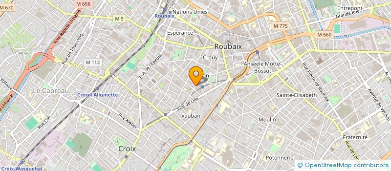 localisation de l'entreprise MADAME GHIZLEN HADDOU  COMINES