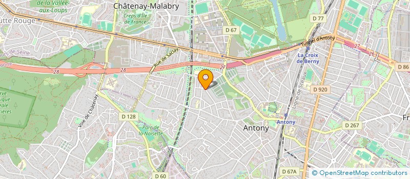 localisation de l'entreprise MADAME GHIZLEN NEKKACHE à ANTONY