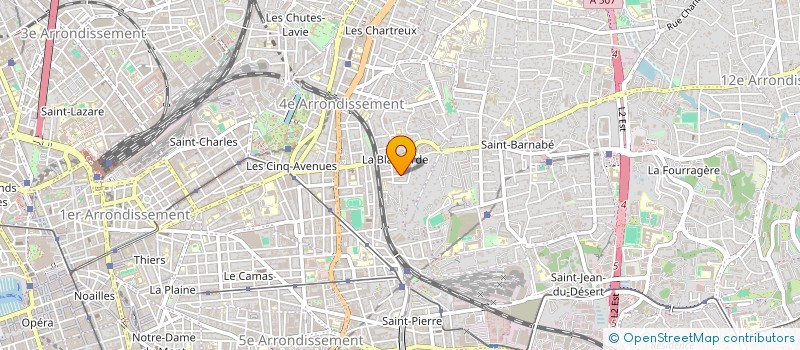 localisation de l'entreprise MADAME GHIZLENE AKHAZZANE à MARSEILLE