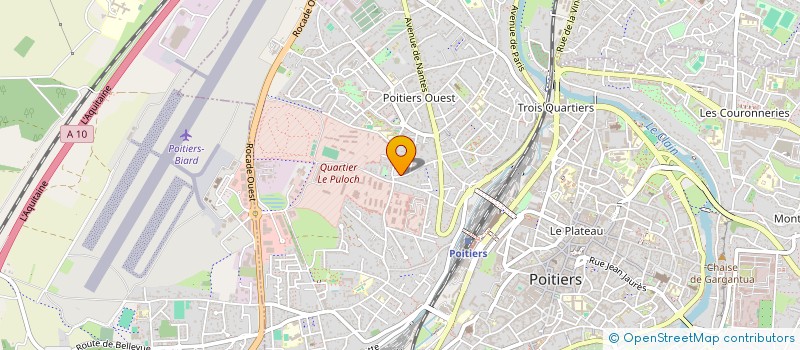 localisation de l'entreprise MADAME GHOFRANE EL HOUSSNI  POITIERS