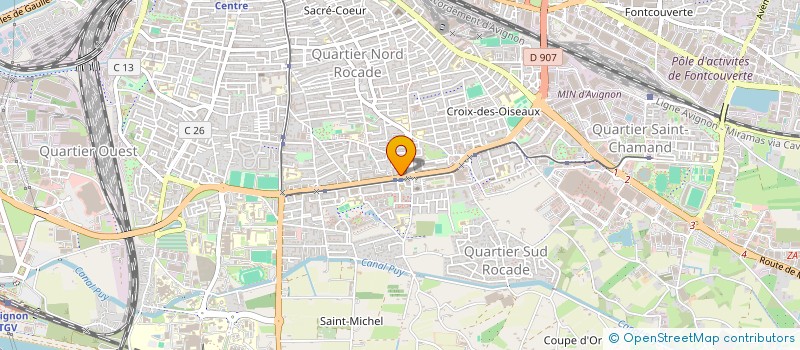 localisation de l'entreprise MADAME GHOFRANE SGHAIER  AVIGNON