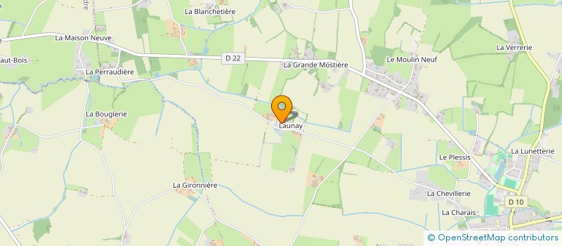 localisation de l'entreprise MADAME GHYSLAINE AUBERT à LOIREAUXENCE