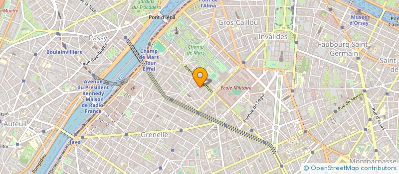 localisation de l'entreprise MADAME GHYSLAINE AUDURIER  PARIS