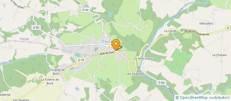 localisation de l'entreprise MADAME GHYSLAINE GUENEC à PAYZAC