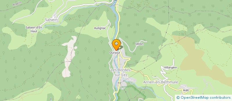 localisation de l'entreprise MADAME GHYSLAINE POULLEAU à CASTILLON-EN-COUSERANS