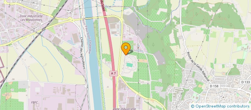 localisation de l'entreprise MADAME GHYSLAINE ROGNE  SAINT-PAUL-TROIS-CHATEAUX